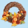 Collections Etc Rustic Fall Harvest Door Wreath Decoration -Finest Home Decoration GUEST f48c4053 d772 4ce7 b5ce 873f4be9934c