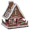 Kurt Adler 10" Battery-Operated Claydough LED Gingerbread House Tablepiece -Finest Home Decoration GUEST f549203d 4906 454c ae6c ca093d55947e