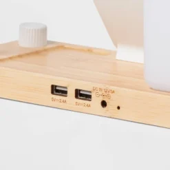 Desk Lamp With Wireless Charging And Storage Compartment (Includes LED Light Bulb) - Brightroom™ -Finest Home Decoration GUEST f6295c79 afb9 4206 9400 baa48ad6c2c3