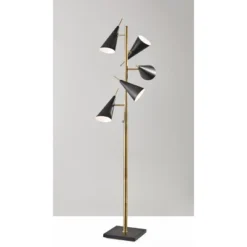71.5" Owen Tree Lamp Black - Adesso -Finest Home Decoration GUEST f6861eba 9751 42fb b953 7f29c2bef47a