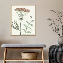 22" X 28" Springtime III Warm By Sara Zieve Miller Framed Canvas Wall Art Light Brown - Amanti Art -Finest Home Decoration GUEST f6918fe0 f918 4fc4 82ef 87b6cc9b1c69