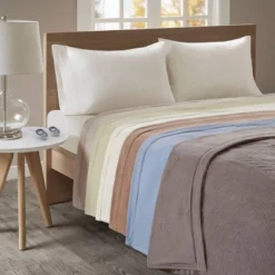 Knitted Electric Micro Fleece Bed Blanket - Beautyrest -Finest Home Decoration GUEST f6ad215b 89c3 41cc 9682 270b93131506