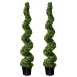 Forever Leaf 60" Spiral Boxwood In Black Pot (2 Pack), Indoor Artificial Plant For Home Decor 13 Forever Leaf 60" Spiral Boxwood In Black Pot (2 Pack), Indoor Artificial Plant For Home Decor -Finest Home Decoration GUEST f960c2dc d34e 4ac5 92e7 be3dd1469839