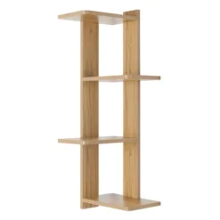 33" X 11.8" Alvar Corner 4 Tier Floating Ledge Column Wall Shelf - Danya B. 35 33" X 11.8" Alvar Corner 4 Tier Floating Ledge Column Wall Shelf - Danya B. -Finest Home Decoration GUEST fa2172cc 6d91 47ff 9b89 a05708f99abe