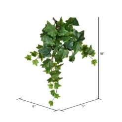 Vickerman Artificial Green Ivy Hanging Bush