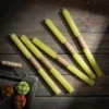 Green Grape Timber Tapers - Set Of 12 2 Green Grape Timber Tapers - Set Of 12 -Finest Home Decoration GUEST fba60605 d6fc 4e52 9836 c192921539bc