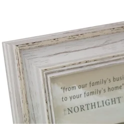 Northlight 8" X 10" Weathered Finish Photo Picture Frame - White -Finest Home Decoration GUEST fbc7d860 fb91 443e 817a 7a87ef4bde7e