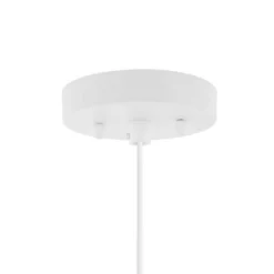 17.5" 1-Light Sofia Farmhouse Coastal Rattan LED Pendant Brown - JONATHAN Y -Finest Home Decoration GUEST fc870c98 d468 48b6 982f a7a5d8262c99