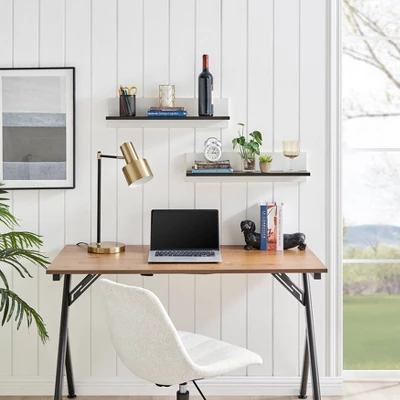 23.62" Set Of 2 Repose Display Photo Ledge Shelves - Danya B. 8 23.62" Set Of 2 Repose Display Photo Ledge Shelves - Danya B. - Image 6