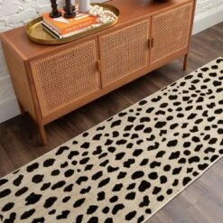 Daffodil Leopard Print Woven Rug - Threshold™ -Finest Home Decoration GUEST fd7ce3b6 e6f3 40a7 83d7 ec02ffd3ec0b