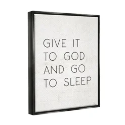 Stupell Industries Give It To God And Sleep Faith Based Bedroom Quote -Finest Home Decoration GUEST fdb0283a 018d 4384 aea0 131c31936bd2