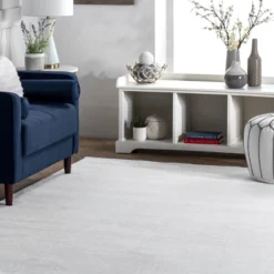 NuLOOM Layne Soft Silky Faux Rabbit Area Rug -Finest Home Decoration GUEST fe8da98f a36d 4d37 94fc 564e423c47f2