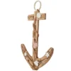 Wood Anchor Handmade Driftwood Inspired Wall Decor With Shell And Rope Accent Brown - Olivia & May -Finest Home Decoration GUEST ffc04d6e 804d 47dd b4e6 cc51b93eb913